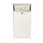 Nautical Laundry Hamper With Basket White