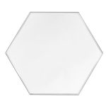 Hexagonal Bevelled Mirror Clear