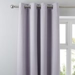 Tyla Mauve Blackout Eyelet Curtains Mauve