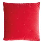 Red Velvet Cushion Red