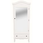 Toulouse Ivory Single Wardrobe Off-White