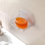 Addis Invisifix Soap Dish Clear
