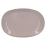 Iona Pink Oval Platter Pink