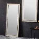 Squire Gold 154x65cm Leaner Mirror Clear