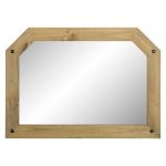 Corona Pine 77x107cm Wall Mirror Natural