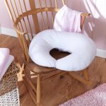 Clair de Lune Stars and Stripes Pink Nursing Pillow Pink