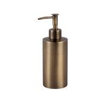 Brushed Brass Effect Lotion Dispenser Brass