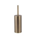 Brushed Brass Effect Toilet Brush Brass