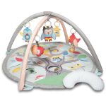 Skip Hop Treetop Friends Grey Pastel Activity Gym Grey/Green/White
