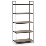 Tribeca Tall Bookcase Black/Natural