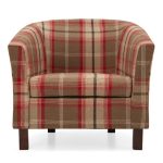 Balmoral Tub Chair -Red Red