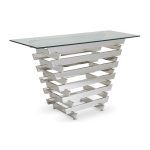 Nova Console Table Silver
