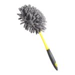 Elements Grey Microfibre Round Duster Grey