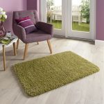Marvel Mat Olive Shaggy Rug 80x120cm Olive (Green)