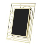 5A Fifth Avenue Gold Cut Out Frame 7”? x 5”? (18cm x 12cm) Gold
