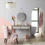 Fitzgerald Mirrored Dressing Table Silver