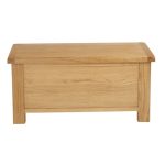 Sherbourne Oak Blanket Box Natural