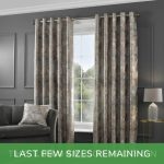 5A Fifth Avenue Serenity Eyelet Curtains Gold
