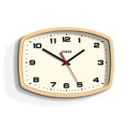 Jones Yellow Sketch Wall Clock Yellow