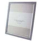 Grey Edge Photo Frame 10”? x 8”? (25cm x 20cm) Grey