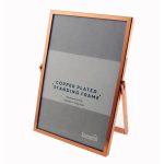 Copper Standing Photo Frame 6”? x 4”? (15cm x 10cm) Copper