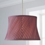 Lilac Twisted Pleat Shade Dia. 32cm Lilac