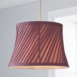Lilac Twisted Pleat Shade Dia. 26cm Lilac