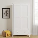 Lynton White Gents Wardrobe White