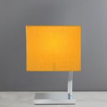 Rue Ochre Touch Lamp Chrome