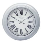 Impressionist Grey Oversize Wall Clock Grey