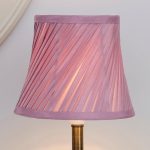 Lilac Twisted Pleat Shade Dia. 20cm Lilac