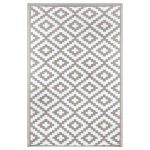 Nirvana Taupe and White Rug Natural/White