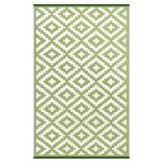 Nirvana Leaf Green Rug Green