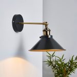 Logan Wall Light Black