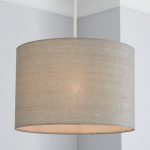 Sara Grey Drum Shade Grey