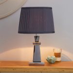 Large Smoke Pyramid Table Lamp Smoke (Grey)