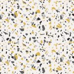 Jazz Ochre PVC Fabric Ochre (Yellow)