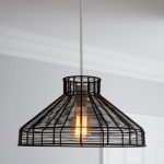 Forde Black Wire Easy Fit Pendant Black