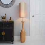 Sala Mango Wood Floor Lamp Natural