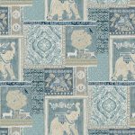 Raj Mineral PVC Fabric Mineral (Blue)
