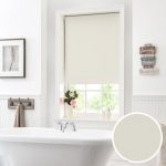 Ivory Blackout Moisture Resistant Roller Blind White