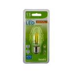 Dunelm 4W LED ES Filament Candle Bulb Clear