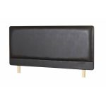 Madrid Faux Leather Headboard Brown
