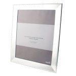 Silver Stud Edge Photo Frame 10″ x 8″ (25cm x 20cm) Silver