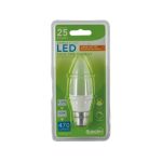 Dunelm 5W LED BC Pearl Candle Bulb Clear