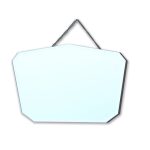 Wall Hanging Mirror Silver