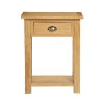 Sherbourne Oak Telephone Table Natural