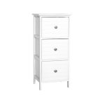 Nautical White 3 Drawer Unit White