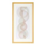 5A Fifth Avenue Circles Framed Print Multi Coloured