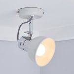 Holt White Single Spotlight White